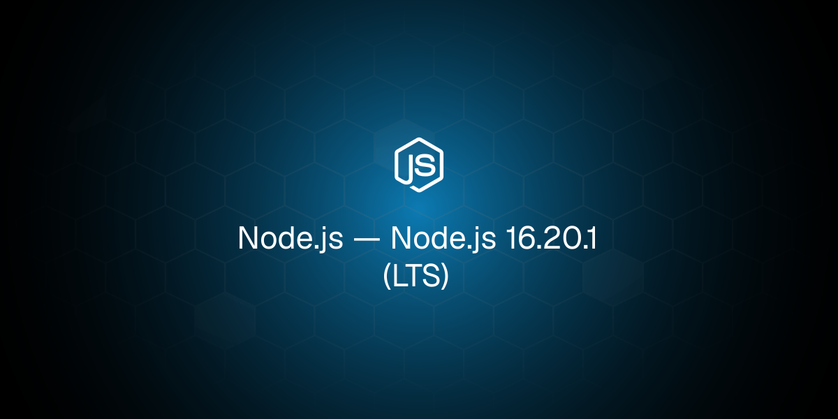 Node.js 16.20.1（长期支持版）