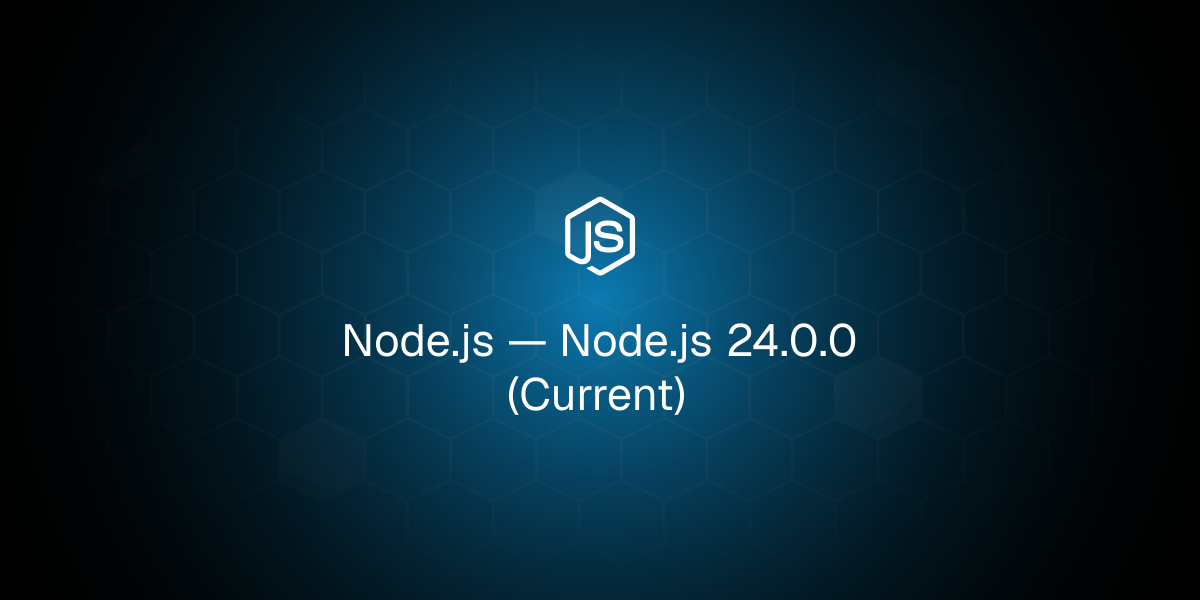 Node.js 24 Lands with Native TypeScript via --strip-types Flag
