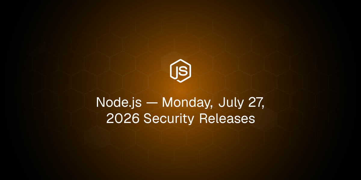 Monday, July 27, 2026 Security Releases