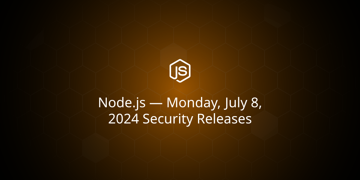 Monday, July 8, 2024 Security Releases