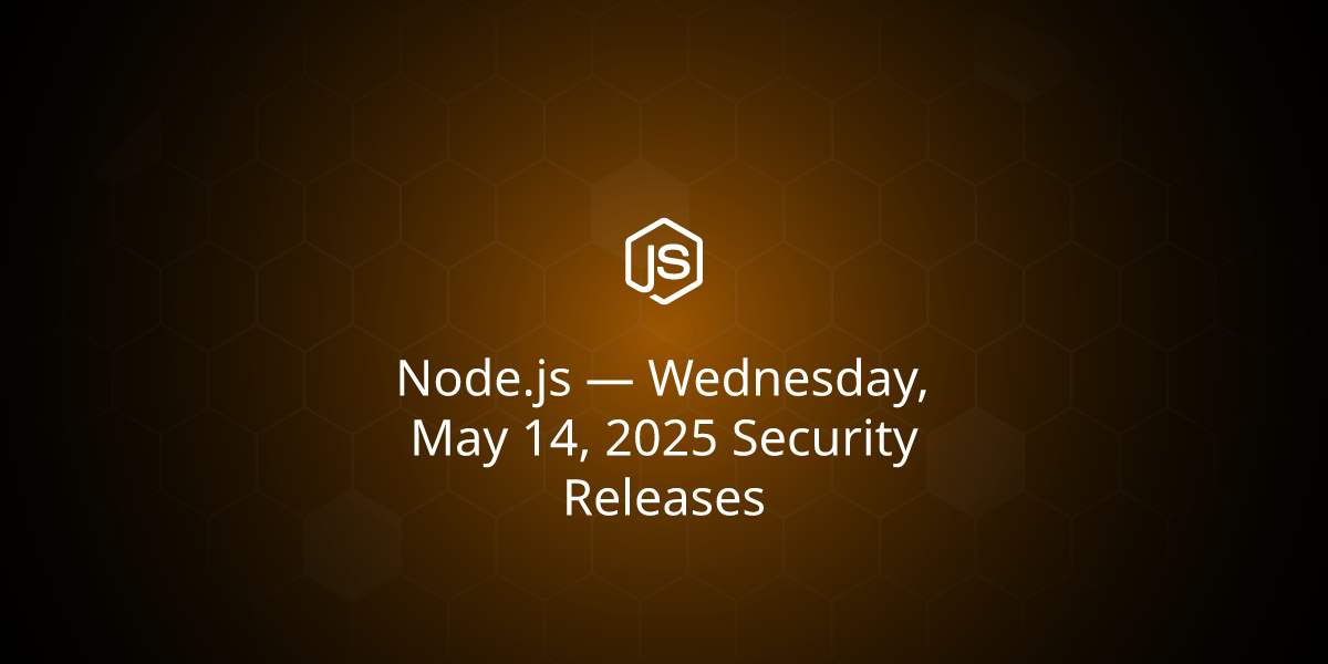 Wednesday, May 14, 2025 Security Releases