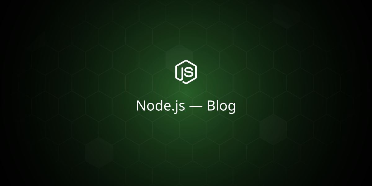 Node.js — Blog